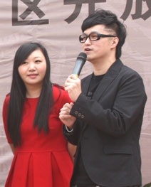 融侨观邸样板区缤纷绽放